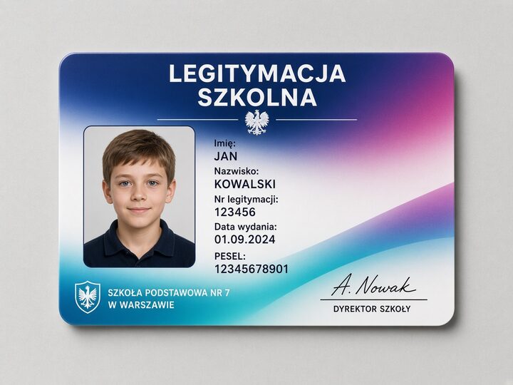 Legitymacja szkolna